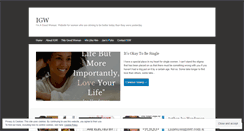 Desktop Screenshot of imagoodwoman.com